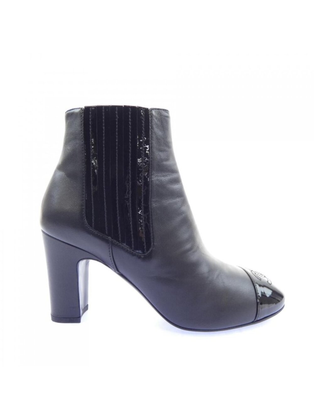 Chanel Ankle Boots Black